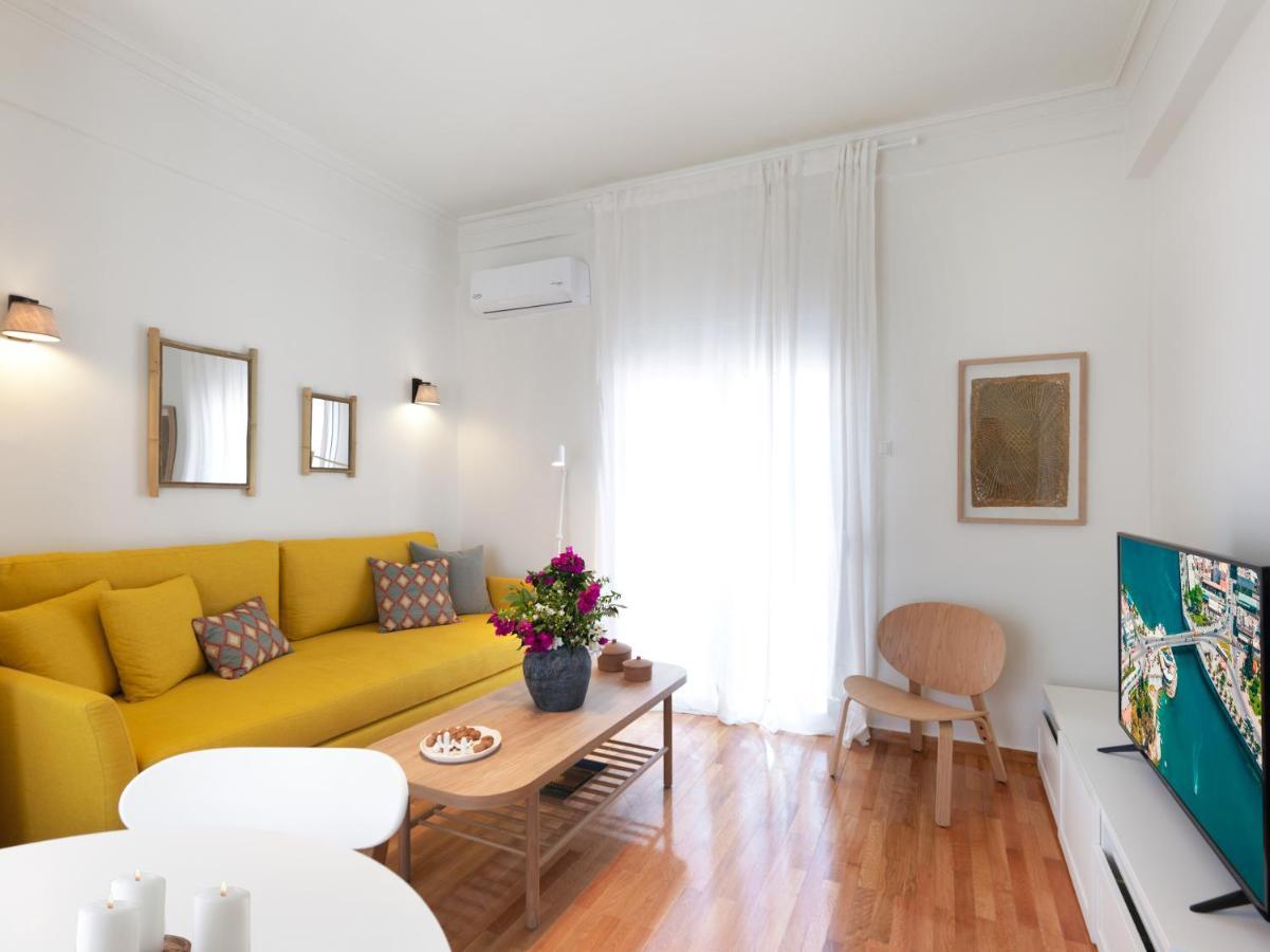 Modern Penthouse Overlooking Halkis Халкис Екстериор снимка