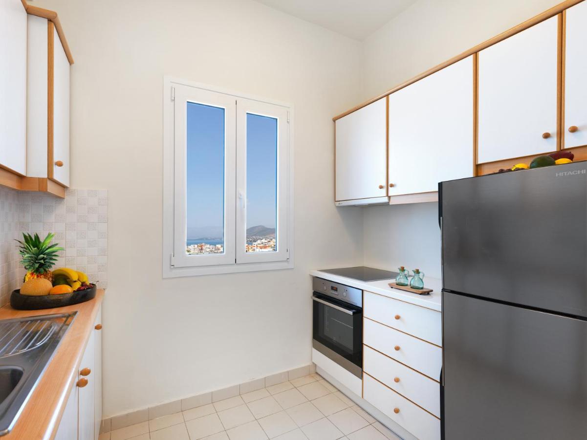 Modern Penthouse Overlooking Halkis Халкис Екстериор снимка